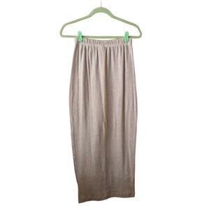 Vintage Matter of Degree Medium 100% Cotton Long Maxi Skirt High Side Slits